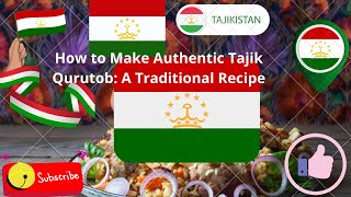 How to Make Authentic Tajik Qurutob: A Traditional Recipe #recipe #youtube #Tagikistan #shortsvideo