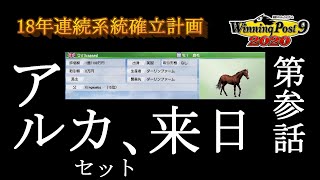 【ウイニングポスト9 2020】18年連続系統確立計画 #3（1999年～2004年末）