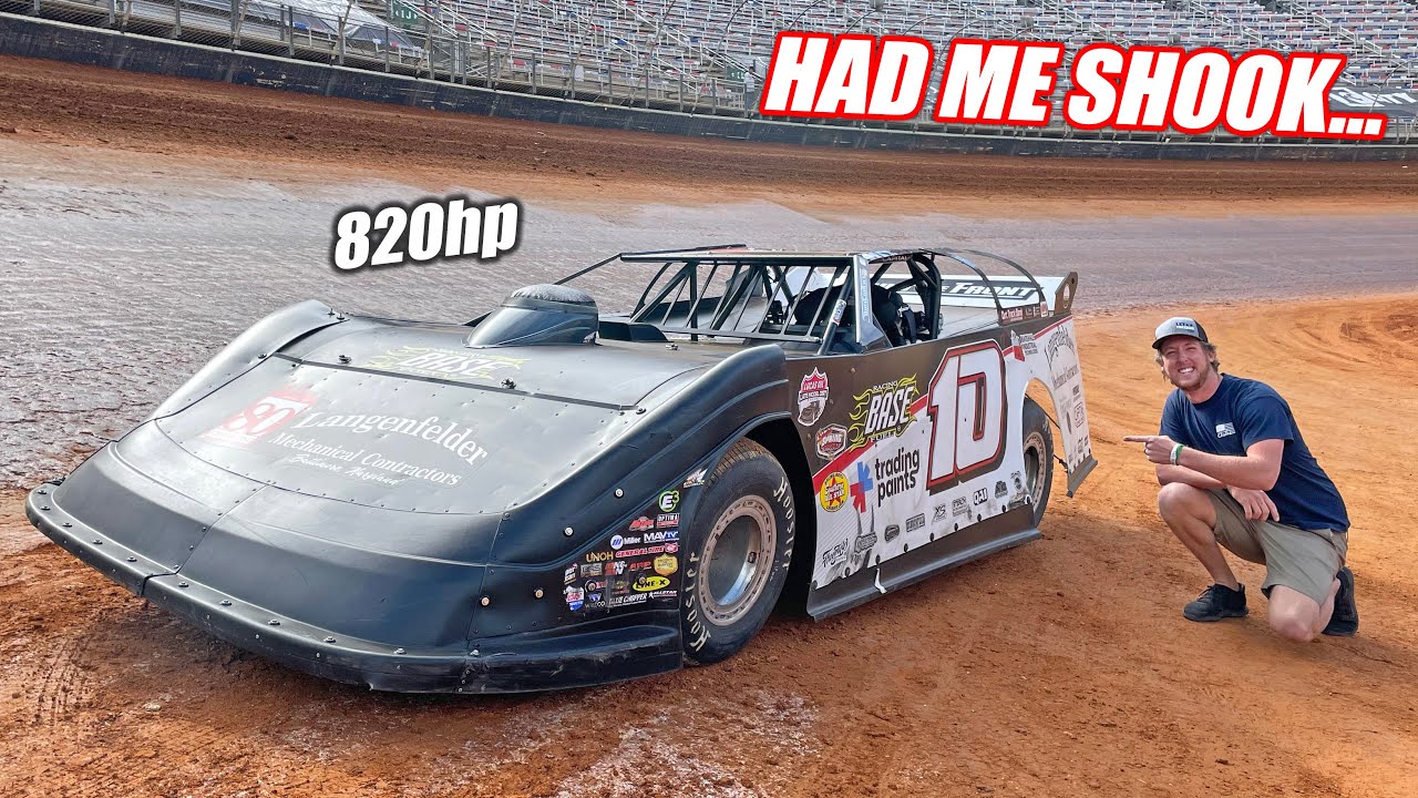 I Ripped a SUPER Late Model and It Was Absolutely INSANE... (Most Grip Ive Ever Felt)