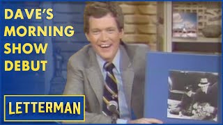 Dave's Morning Show Debut In 1980 | Letterman