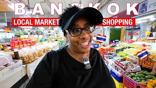 Shopping for Dinner at Samyan Market  |  Living in Bangkok Thailand🇹🇭