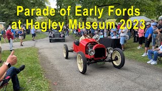 Parade of Early Fords at the Hagley Museum Car Show 2023