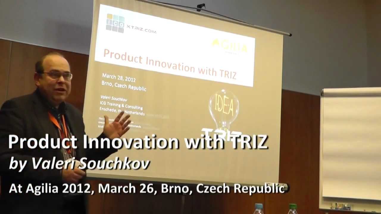 Talk About TRIZ By Valeri Souchkov At Agilia 2012 - YouTube