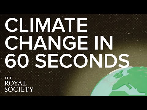 Climate change in 60 seconds The Royal Society