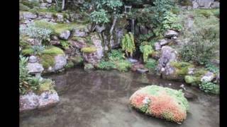 京都の庭園　実光院客殿前庭園