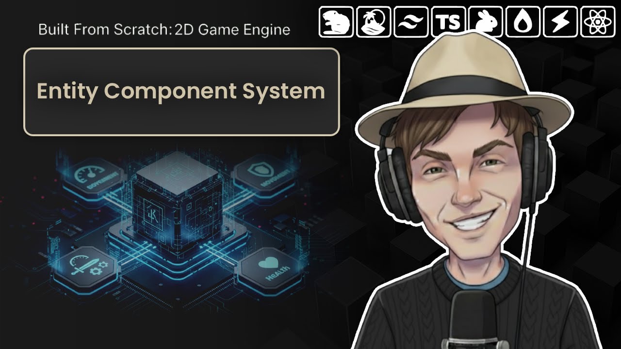 Built From Scratch 2d Game Engine Entity Component System Youtube