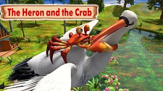 The Heron And The Crab | Moral Story For Kids | Bedtime Stories | English Tale | Mum Mum Tv