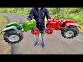 Die Tractor 4WD Tractor Unboxing Video | John Deere 5310 | Swaraj 855 | Amazon Tour Toy Trolley |