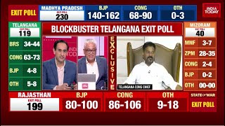Will Get Over 80 Seats: Revanth Reddy As Exit Polls Forecast Congress Win In Telangana