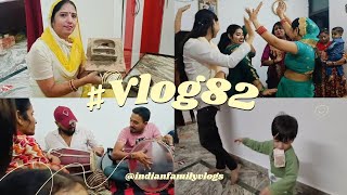 Shaadi ki pehli Rasam 🎉 | Vlog 82 | Indian Family Vlogs #vlogs #indianfamily #wedding #chanyush#love