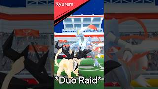 *DUO* WHITE KYUREM Raid in Pokemon GO.