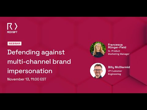 Defending Against Multi Channel Brand Impersonation Youtube