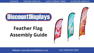 Feather Flag Assembly Guide | Discount Displays