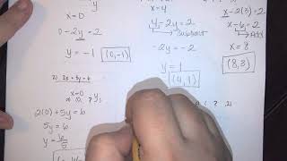 The Cartesian Coordinate System - Finding Missing Coordinates - Elementary Algebra