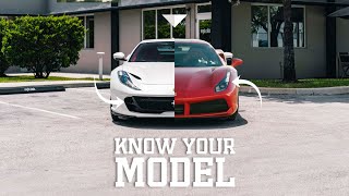 Ferrari models and how to tell the difference.