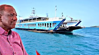 SECURITY SCARE as President Ruto, DP Kindiki Board Same Ferry in Likoni Against Security Protocols