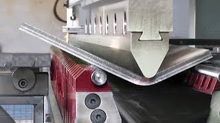 The Hypnotic Process of Hydraulic Press Machines Bending Metal