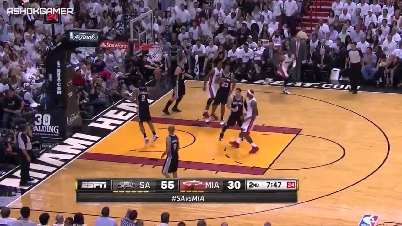 San Antonio Spurs Vs Miami Heat Game 3 June 10, 2014 Full Game ...