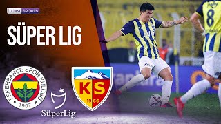 Fenerbahce vs Kayserispor | SÜPER LIG HIGHLIGHTS | 11/07/2021 | beIN SPORTS USA