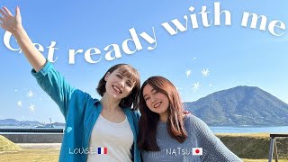 【GRWM】フランス\u0026日本女子のゆる〜い朝。メイクをしながら語った日。Get ready with me