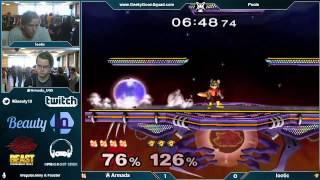 Beauty10 - A | Armada (Fox) Vs. lootic (Link) - Pools - Super Smash Bros. Melee