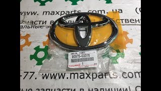 9097502076 90975-02076 Оригинальный значек эмблема передняя решетки Toyota Land Cruiser 100 200