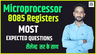 Microprocessor 8085 Registers most expected questions by Shailendra Sir