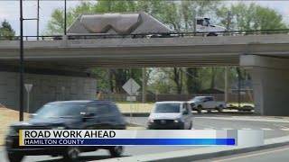 Heavy road construction underway in Hamilton County