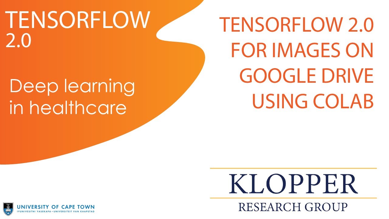 Tensorflow 2 For Images On Google Drive Using Colab - YouTube