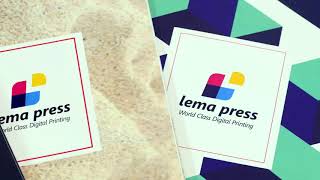 Lema Press Sandy Touch Lamination Ad