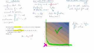 Constrained Bivariate Optimisation - Solution Overview