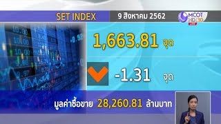 หุ้นไทยภาคเช้าเคลื่อนไหวแคบๆ ปิดลบ 1.31 จุด