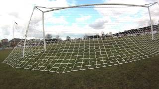 2013 04 06  -  Whitburn 0  v  0 Arniston Rangers  -  McBookies South Division - Goal Mouth Action