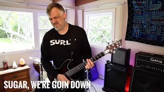 SUGAR, WE'RE GOIN DOWN by Fall Out Boy - Guitar Melody Cover by Adam Howe