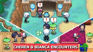 Pokémon Black and White All CHEREN and BIANCA Encounters