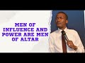 PROPHET UEBERT ANGEL TEACHING |  MEN OF INFLUENCE AND POWER ARE MEN OF ALTAR | BIBLE STUDY