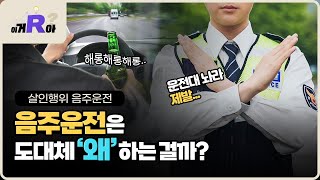 이거알아? 대체? 왜? 위험한 음주운전을 하는 것 일까요?