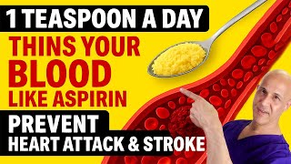 1 Teaspoon a Day — Thins Your Blood Like Aspirin (Prevent Heart Attack & Stroke!) Dr. Mandell