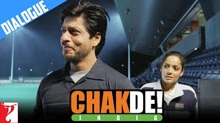 India Ka Tiranga Lehraate Hue Dekha | Dialogue | Chak De India | Shah Rukh Khan, Vidya | Shimit Amin