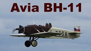 Avia BH-11, giant scale RC airplane, Nesvacily 2020