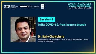Session 2: India: COVID-19, from hope to despair