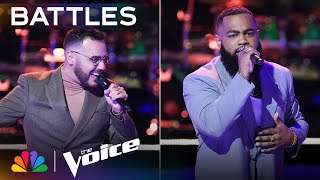 Pablo Herrera & Kolby Cordell Deliver with Their Performance of Tacones Rojos | The Voice Battles