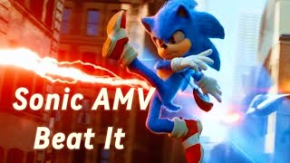Sonic AMV | Beat it - Michael Jackson