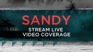 Sandy Coverage From The Weather Channel