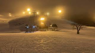 2024年1月21日(日) 朝から雨の上越国際、止んだのは17時頃、板走るコンディションでした