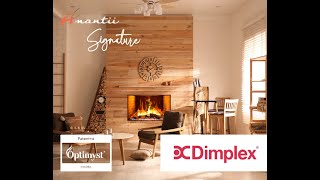 Amantii Signature Series Featuring the Optimyst® by Dimplex Electric Fireplace