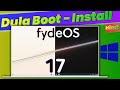 How to Install FydeOS 17 Dual Boot on Windows 10 & Windows 11 in हिन्दी