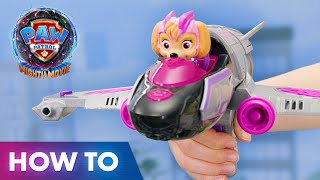 Skye Mighty Movie Jet How To Play - PAW Patrol - Toys for Kids