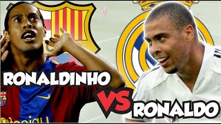 O DIA QUE RONALDO FENOMENO ENFRENTOU O RONALDINHO GAUCHO.