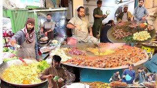 Cheapest Street Foods in Afghanistan - Liver Fry - Kabuli Pulao - Afghani Street Food